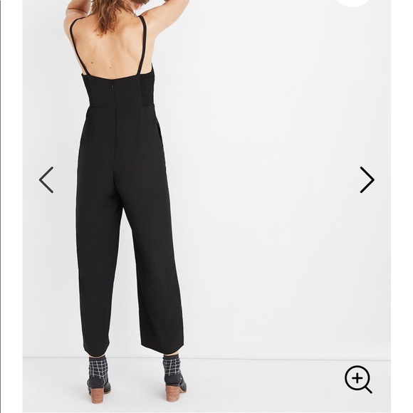 NEW • Madewell • Thistle Cami Jumpsuit Black 4 - Picture 3 of 6